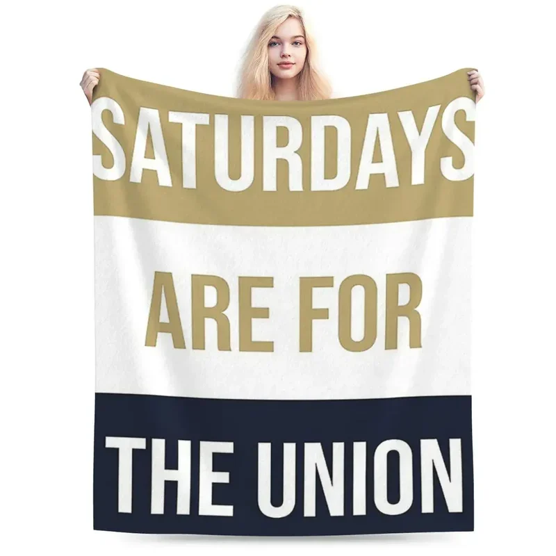 Одеяло Union мягкое теплое Фланелевое покрывало кровать для суббота пикника