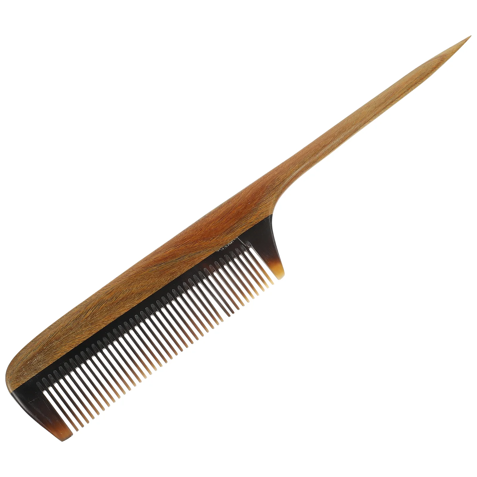 

Comb Horn Static Sheep Fine Anti Tooth Natural Sandalwood Combs Teeth Buffalo No Handmade Detangling