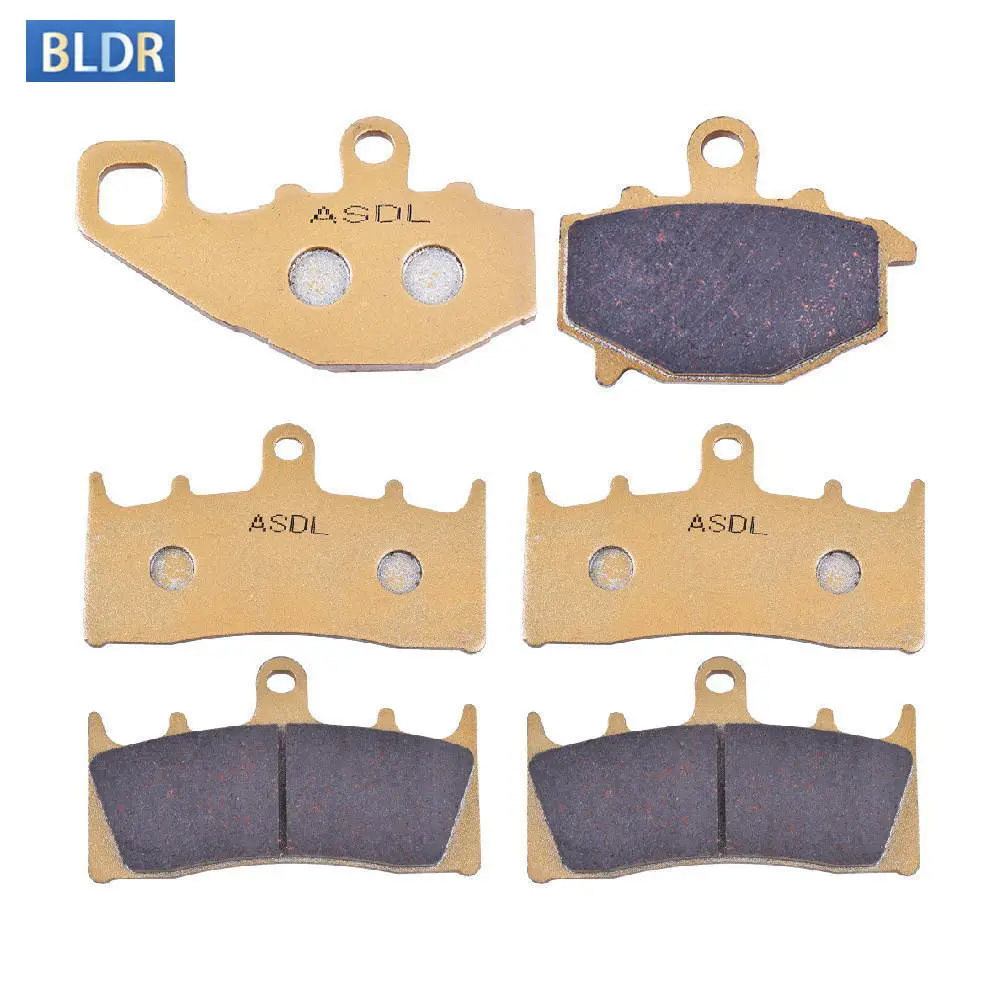 Motor Bike Front Rear Brake Pads For KAWASAKI ZX 9R ZX9R ZX900 94-01 ZX-9R 900 Ninja 1996-2001 6R ZX6R 636 ZX636 1998-2002 | - Фото №1