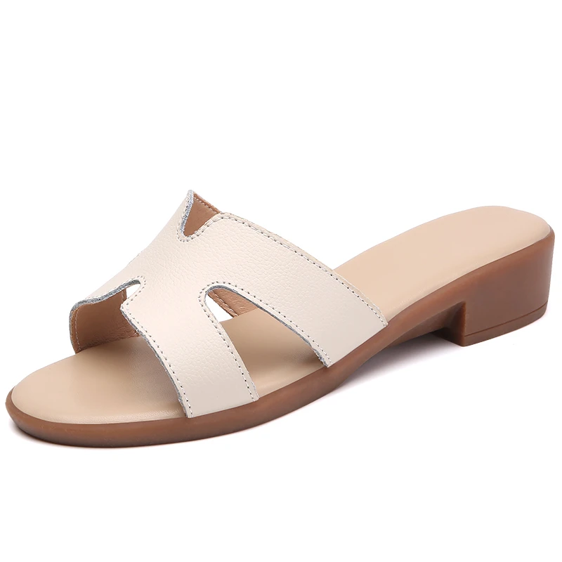 

Summer Fashion Outer Wear Sandals Slippers New Flat Flat Beach Sandals