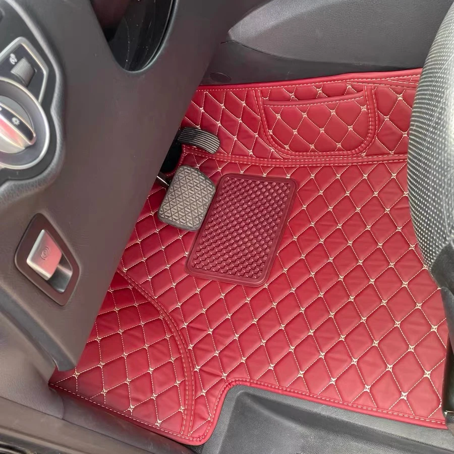 Wholesale luxury diamond car floor Mats Anti-slip Car accessories