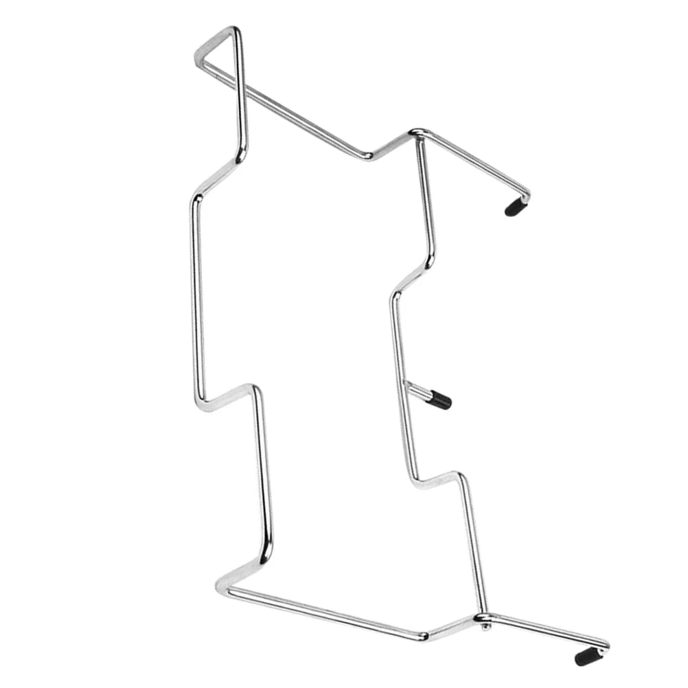 

Trash Bag Camping Holder Practical Racks Kitchen Bags Household Grocery Stainless Steel Foldable Table Stand Garbage Cabinet