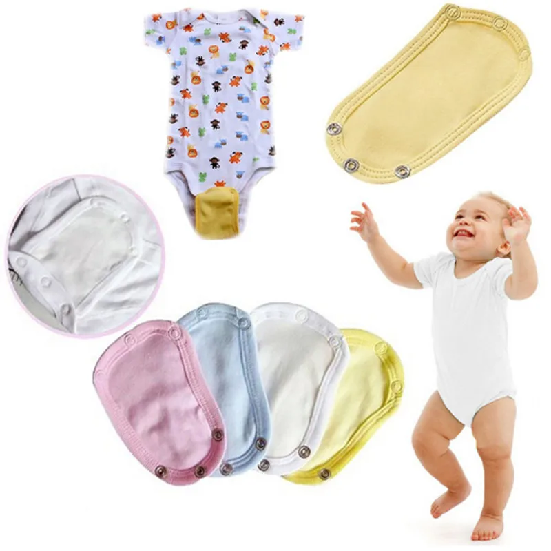 

Baby Girls Boys Practical Package Fart Clothes Longer Extension Piece Resuable Infant Babys Diaper for Easy Change 4 Choices