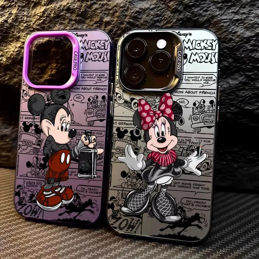 Чехол для телефона Tattoo Disney Mickey Minnie Oppo Reno13 Reno12 Reno11 Reno10 Reno8 Reno 7 6 5 Z F T Pro Plus 4G 5G Matte Cover