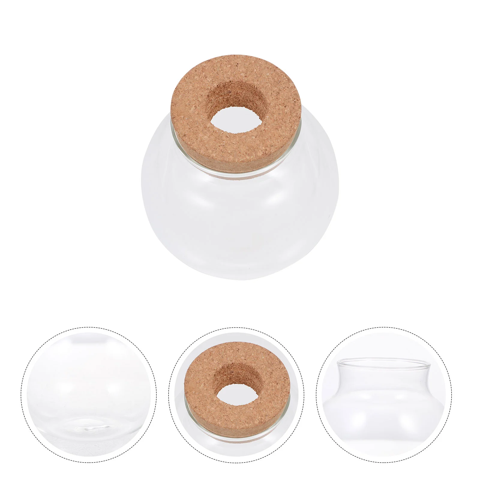 

Vase Clear Vases Decor Bottle Farmhouse Large Jug Decorative Terrarium Container Micro Planter Modern Landscape Water Bottles