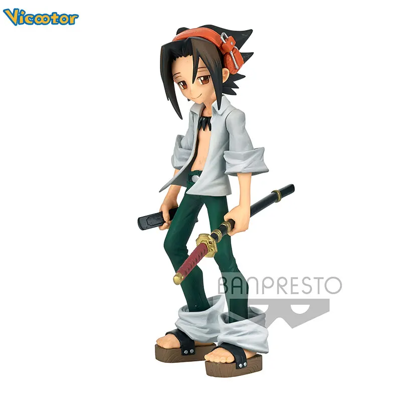 

Vicootor, оригинальная модель BP 14 см, игрушки для мальчиков Shaman King You Asakura из ПВХ