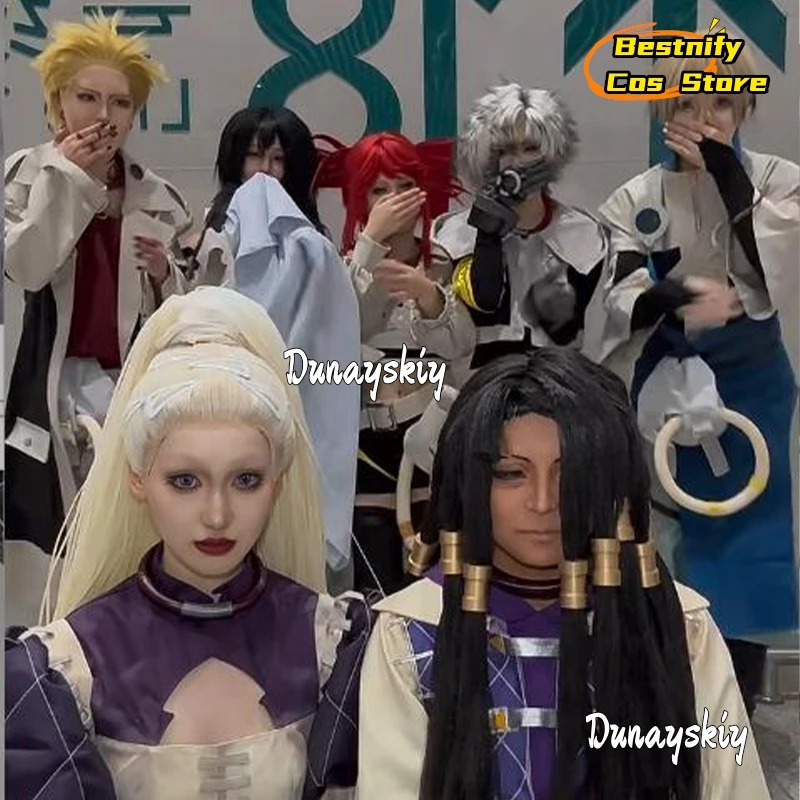 Фото CR7.3*Gachiakuta Kutony Cthoni Zodyl Fluffy Teased Gris Top Detachable Ahoge Full High Temperature Fiber Cosplay Anime Hairpiece №1