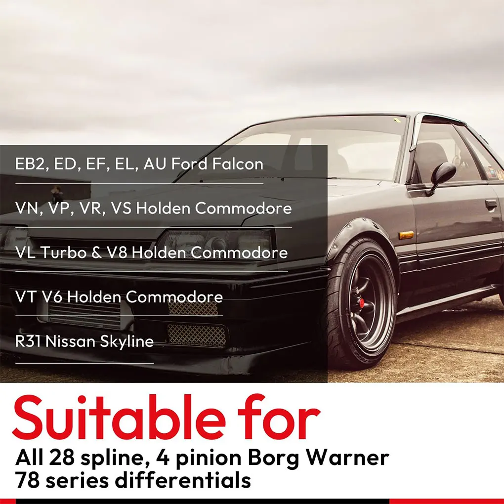 

Heavy Duty Steel Construction Spool For Borg-Warner Diff 2528 Line - Tough As Nails 4 Pinion Warner With An Open Centre