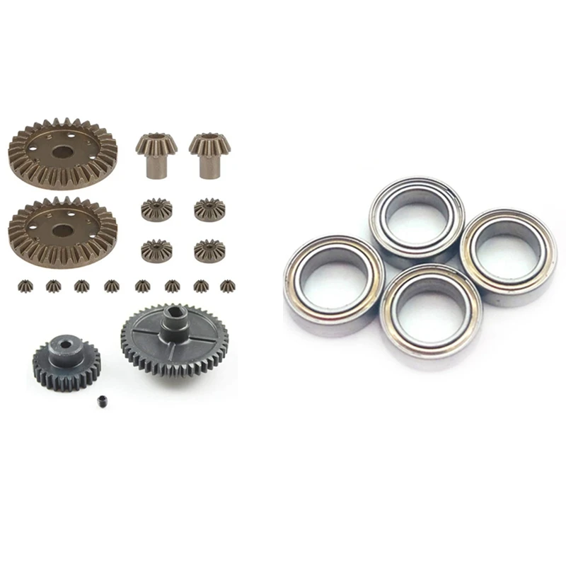 

Metal Motor Reduction Differential Gear With 144001-1297 Bearing For Wltoys