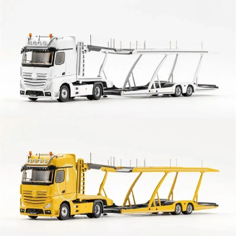 GCD 1:64 Actros двухэтажный прицеп LHD литая под давлением модель автомобиля