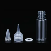 50pcs/Lot Plastic Squeeze Dropper Bottles with Leak-Proof Clear Cap Apply to Oil,Condiments, Dressing, Paint, Crafts With Funnel