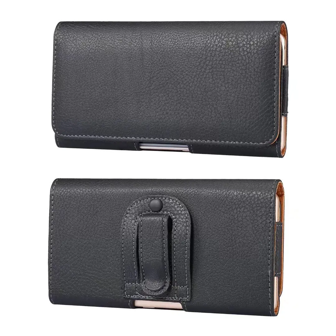 

Phone Pouch Belt Clip Leather Bag Case, Universal Waist Case for Samsung Galaxy S22 Ultra S21 Ultra S20 S9 S6 Edge 6.7-6.9"