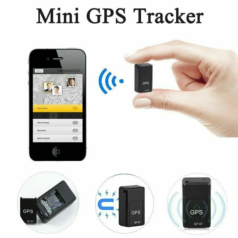 

Mini GPS Tracker Locator For Kids Elderly Pet w/ Google Maps SOS Alarm GSM