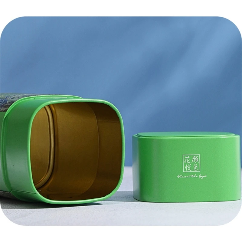 Металлическая чайная жестяная коробка свободный контейнер для хранения чая