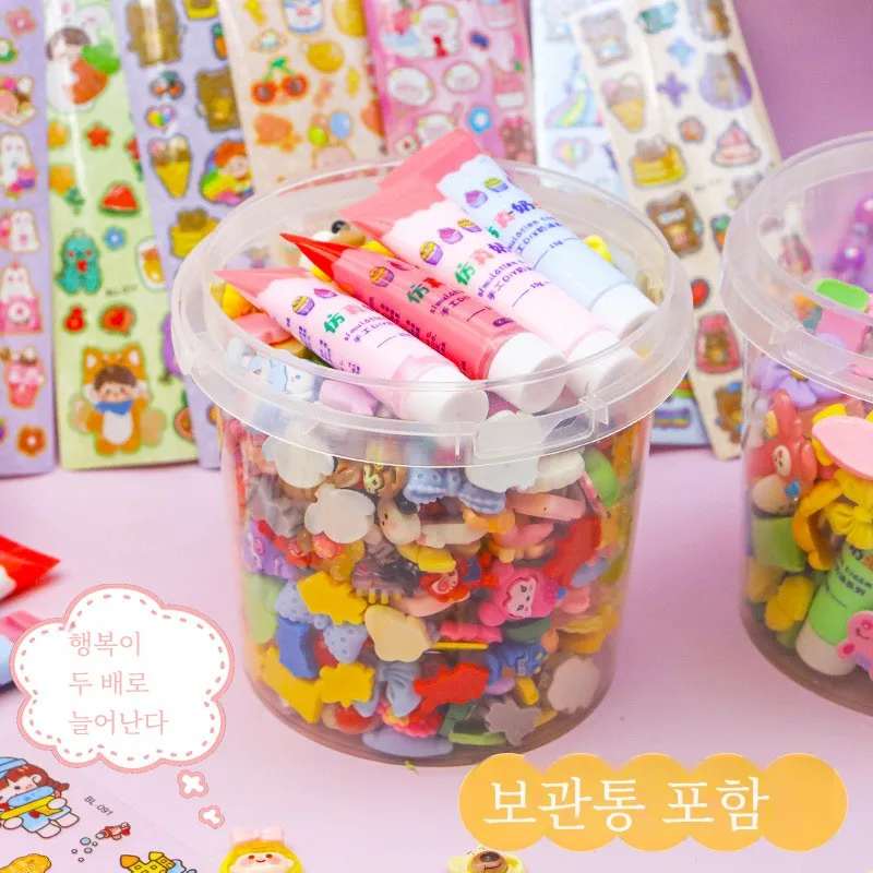 Кремовый клей сделай сам заколка для волос материал упаковка ручной работы