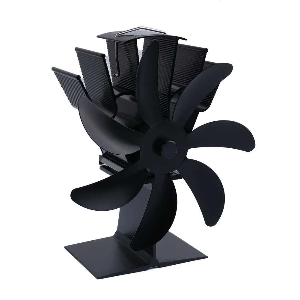 

Fireplace Parts Fireplace Fan 800-1100rpm Air Volume CFM 180-210 Aluminum Alloy Profile Heat Fan Quiet Durable