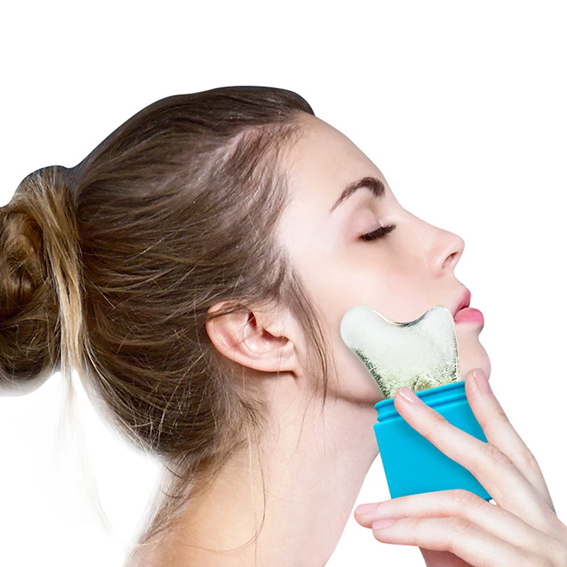 

Skin Care Ice Cube Maker Facial Ice Boost Blood Circulation Facial Beauty Ice Balls Face Massager Facial Roller Beauty Tool 2022