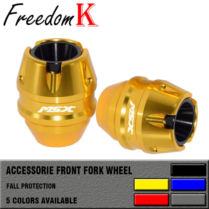 

Accessorie Front Fork Wheel Fall Protection Frame Slider Anti Crash Protector For Honda msx125 GROM MSX 125