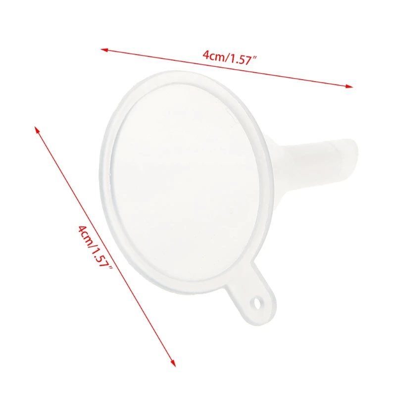 

Mini Plastic Perfume Diffuser Bottle Liquid Oil Funnels Lab Kitchen Supplies