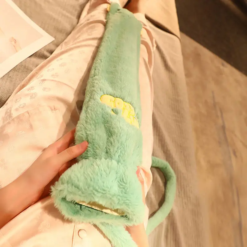 Plush Rubber Hot Water Bottle 750ml/1500ml