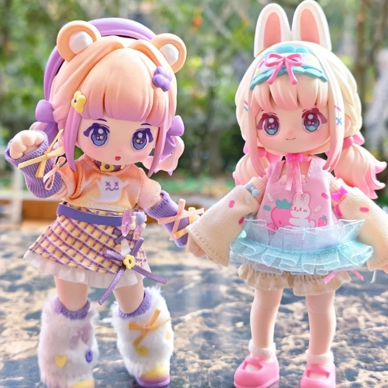Фото Коллекционная шарнирная кукла SIMONTOYS NYZAII Sweet Fantasy Series Blind Box 1/12 BJD, милая, с подвижными суставами, для рабочего стола, подарок-сюрприз №2