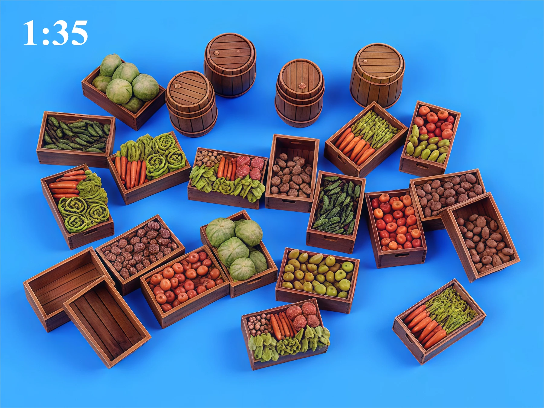 

Модель из литой смолы 1/35, реквизит для изготовления моделей сцены, принадлежности из смолы Gk, неокрашенная модель