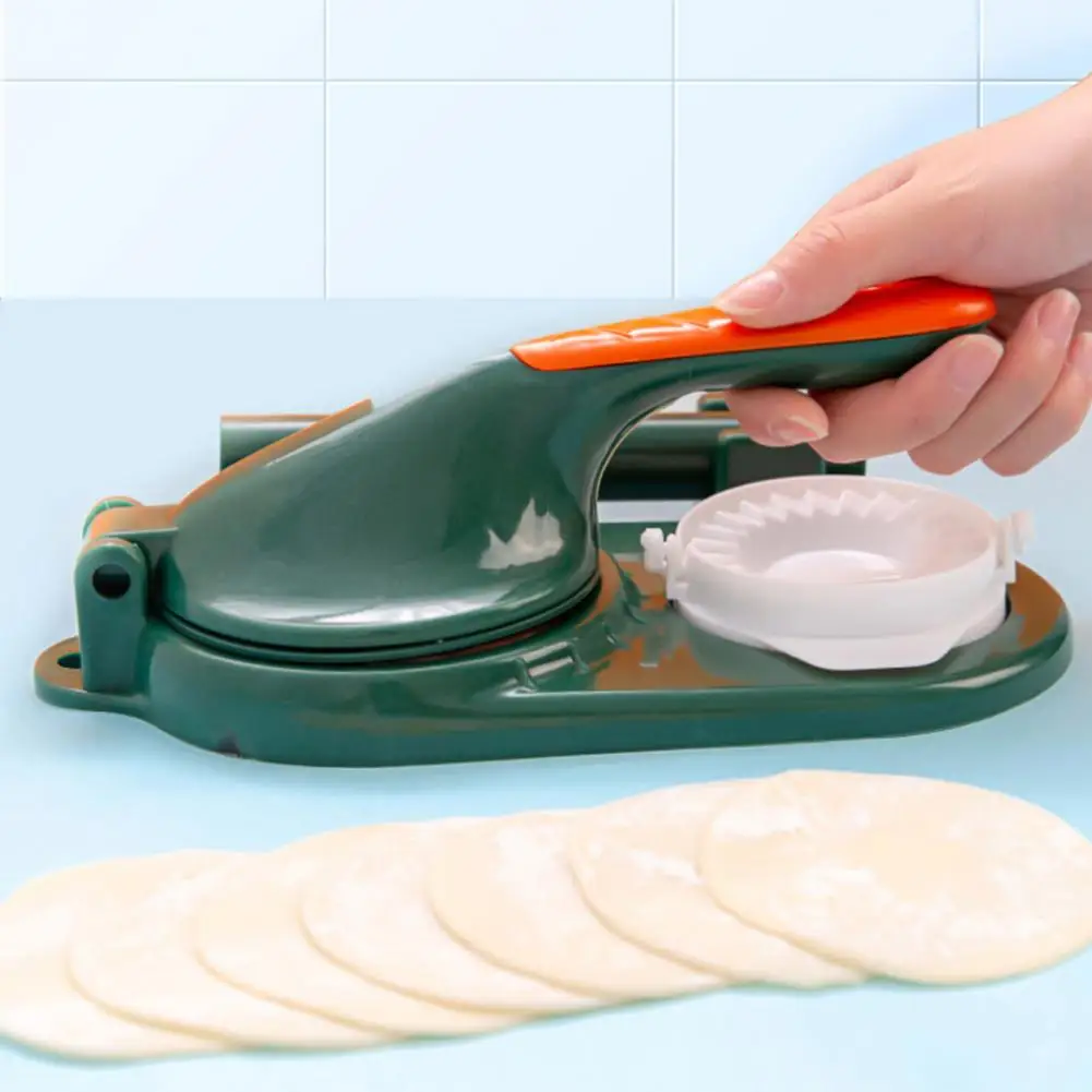 

New Dumpling Artifact Pressing Household Hand-made Small Skin Press Dumpling Machine Pressing Dough Kitchen Baking Pastry Tools