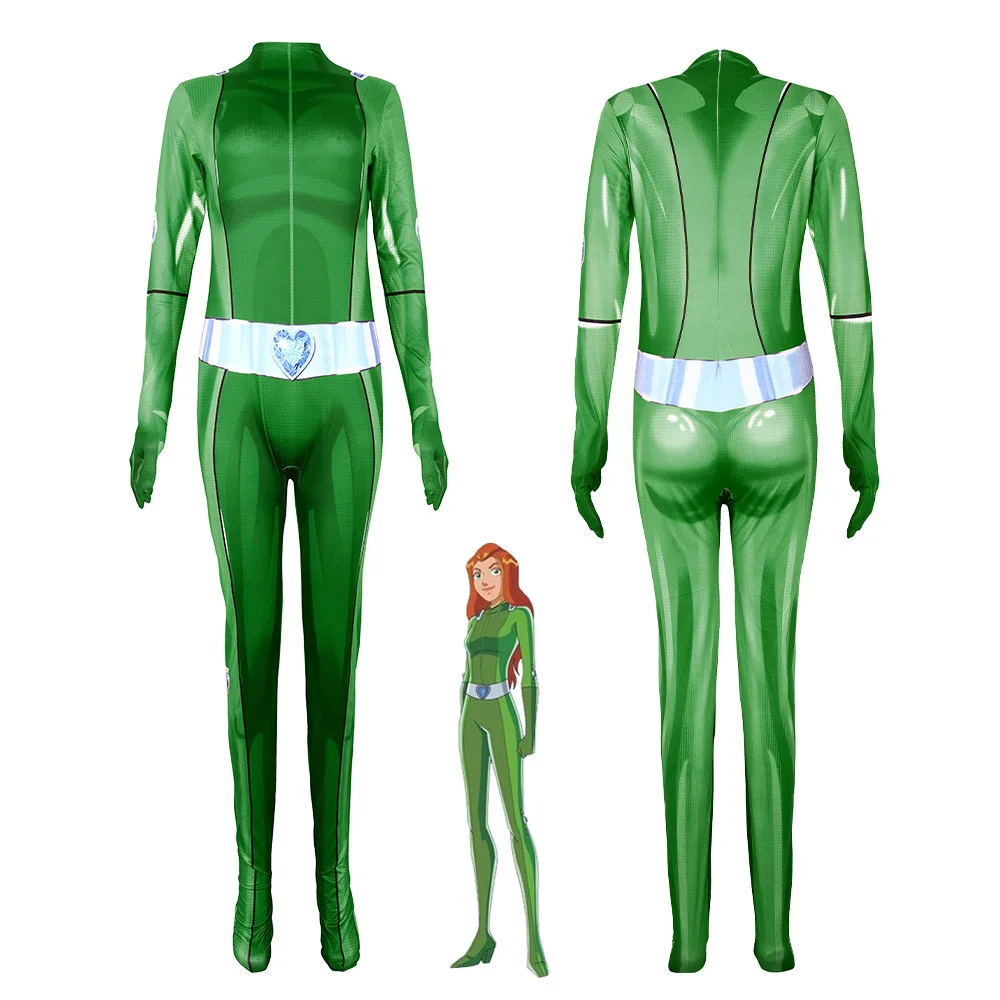 Женский костюм косплея из аниме полностью спайз