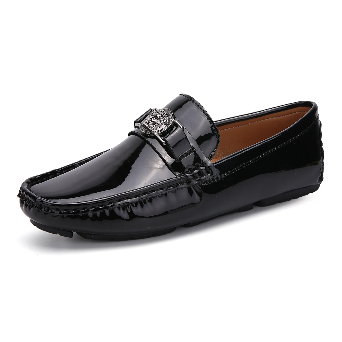 

Spring Autumn Loafers Shoes PU Leather Shoes Male Driving Flats Slip on Men's Casual Shoes Moccasins Mens Luxury Shoes for Men