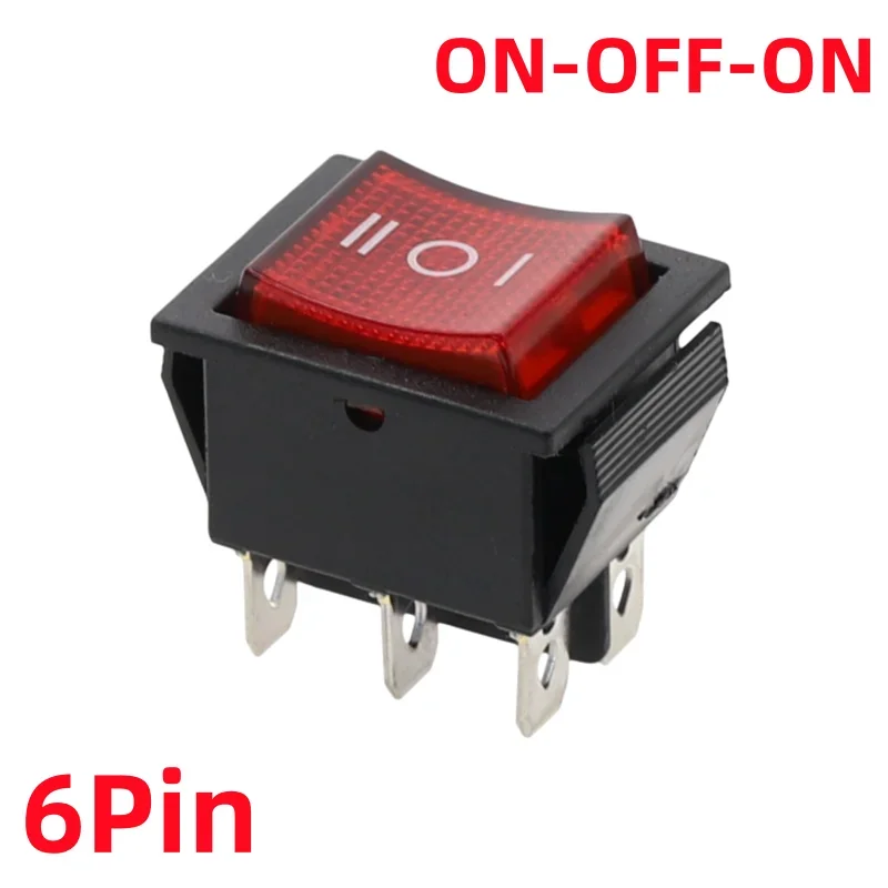 

Переключатель KCD4 3 положения 6/4 контакта