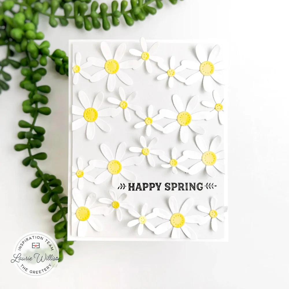 2023 AliliArts металлические Вырубные штампы Маргаритка лента для рукоделия