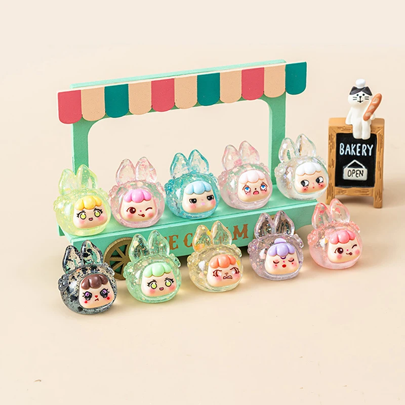 Мини-сверкающая кукла-кролик мечты фигурка слепых сумок украшение для дома