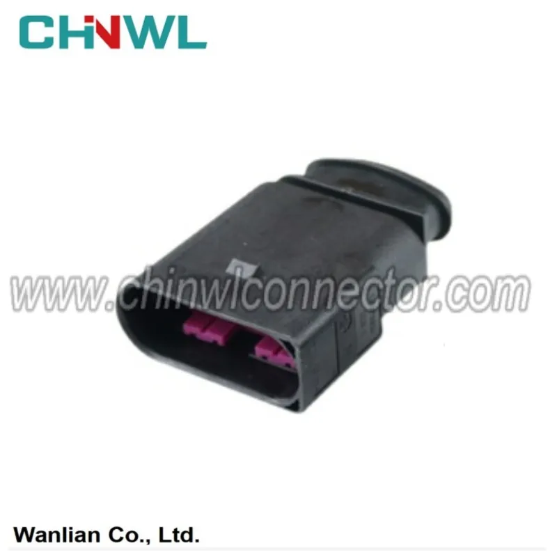 1 компл., 4-контактный разъем 1J0973724 638245-1 1J0973824 1534159-1 4b0 973 724, гнездо датчика кислорода, универсальный разъем