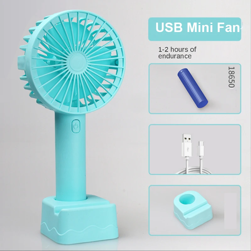 

Портативный мини-вентилятор USB, ручной, с подсветкой, для офиса и общежития, с USB, регулируемый охлаждающий мини-вентилятор