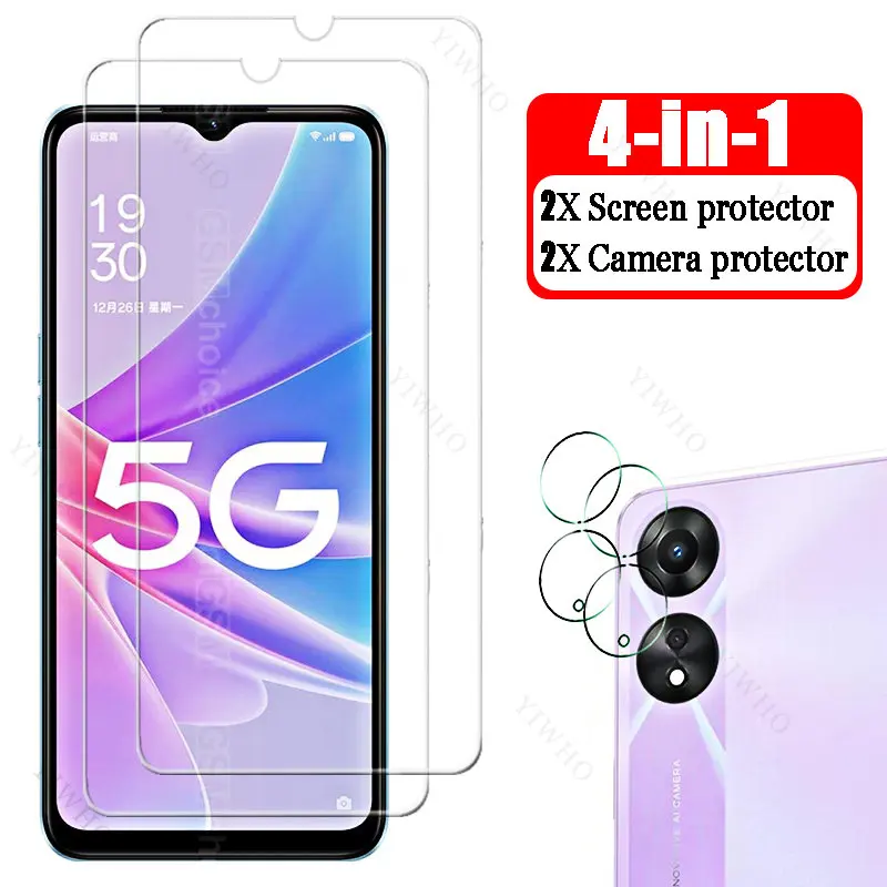

Защитное закаленное стекло, 4 в 1, для объектива камеры OPPO A78 CPH2483, 6,56 дюйма