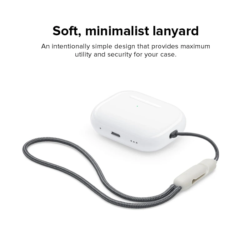 Прозрачный силиконовый чехол для AirPods Pro 2/3/2/1