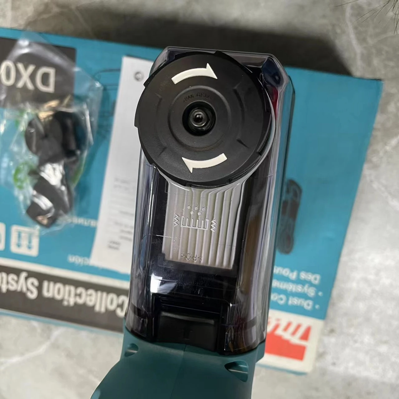 Экстрактор пыли Makita DX06 199566-6 подходит для DHR242Z работает автоматически