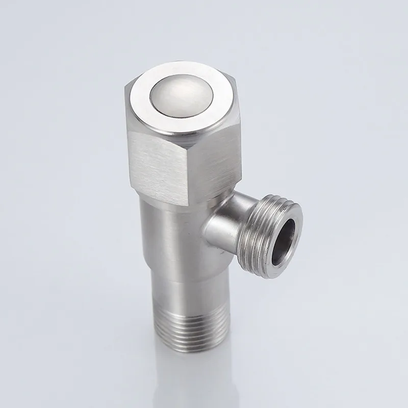 

S092 Bathroom Toilet Faucet Stainless Steel Angle Valve 1PC