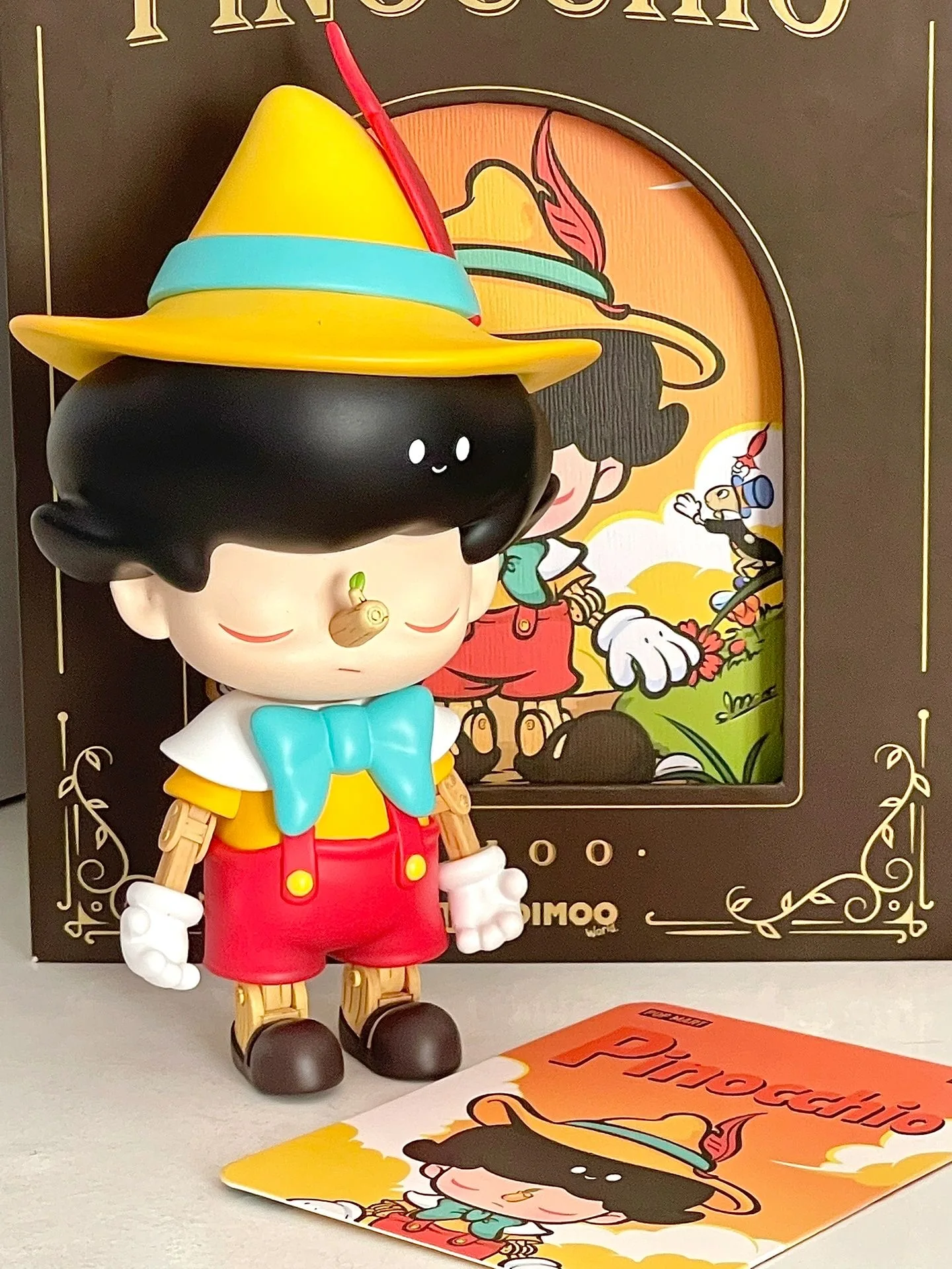 

POP MART DIMOO Collaboration Long Nose Fairy Tale Figure DIMOO World Extra Size Limited Edition Collection Toy Decoration