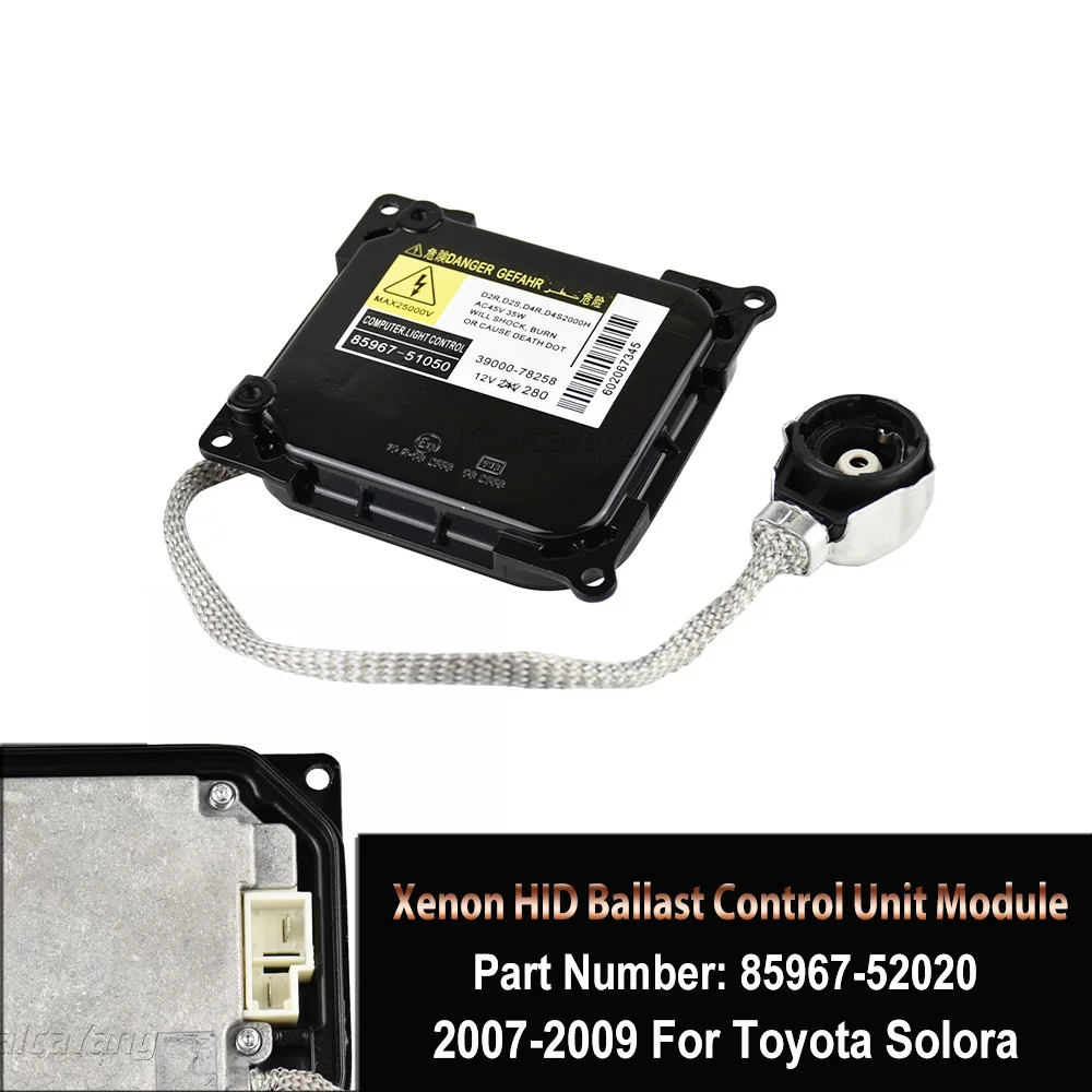 

DDLT003 KDLT003 85967-52020 85967-53040 85967-51050 85967-51040 D4R D4S Xenon HID Ballast Control Unit Module For Toyota Lexus