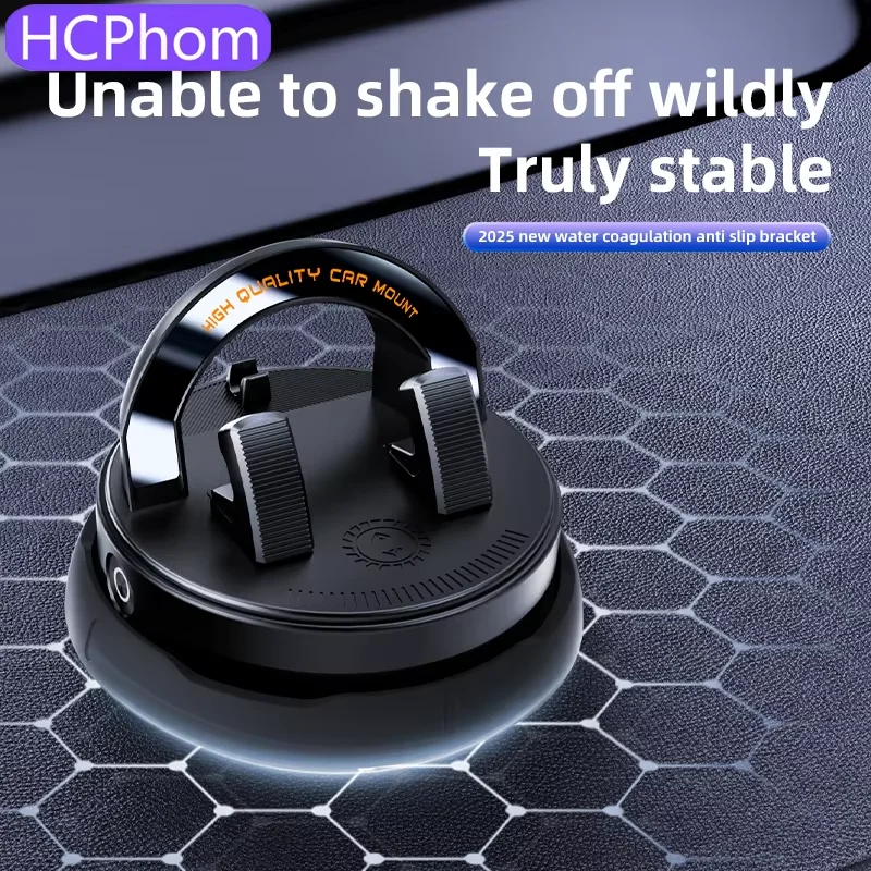 Автомобильный держатель для телефона LISEN, крепление на приборную панель, 360° °   Вращающийся держатель для мобильного телефона на приборной панели, многофункциональное крепление для телефона для iPhone Samsung