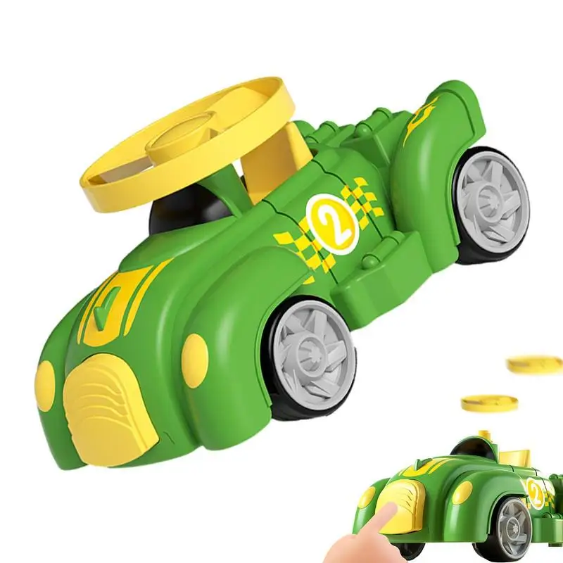 

Four-wheel Drive Inertial Toy Car Collision Ejection Rotating Dragonfly Flying Saucer Car Vehicle Model Kids Kindergarten Gift