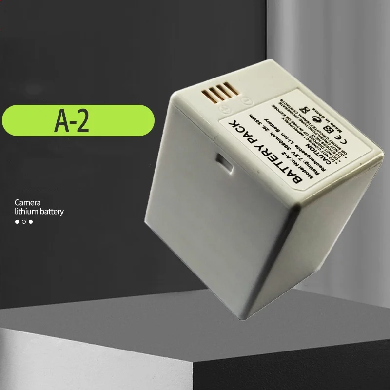 7.2V 3660mAh A2 Rechargeable Li-ion Batteries&ampLED Dual Charger for Arlo Go 2 Camera