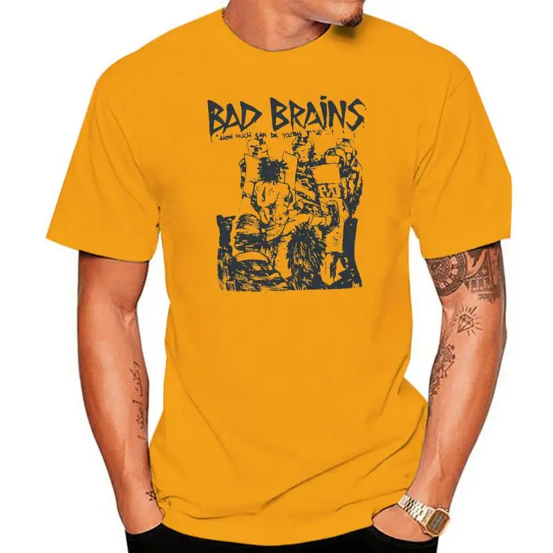 Bad Brains T Shirt Punk Rock Fugazi Minor Threat Fishbone Band Graphic Tee