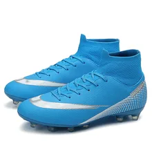 Fashion Soccer Shoes Men High Top Training Sneakers Soccer Cleats Mens Original Turf Football Shoes Kids Football Boots Futsal