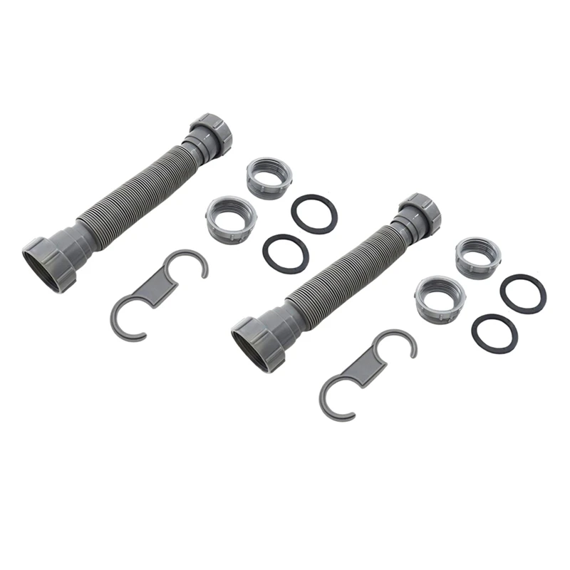 2 шт. мусорная труба для кухонной раковины переливная мойки износостойкий