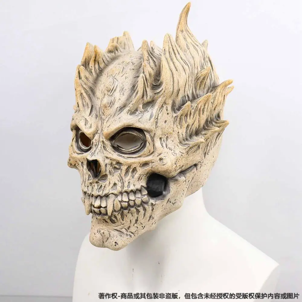 Halloween 2022 Death Skull Mask Demon Skull Horror Skull Skull Warrior Death Skull Mask Halloween Mask Cosplay Party Props