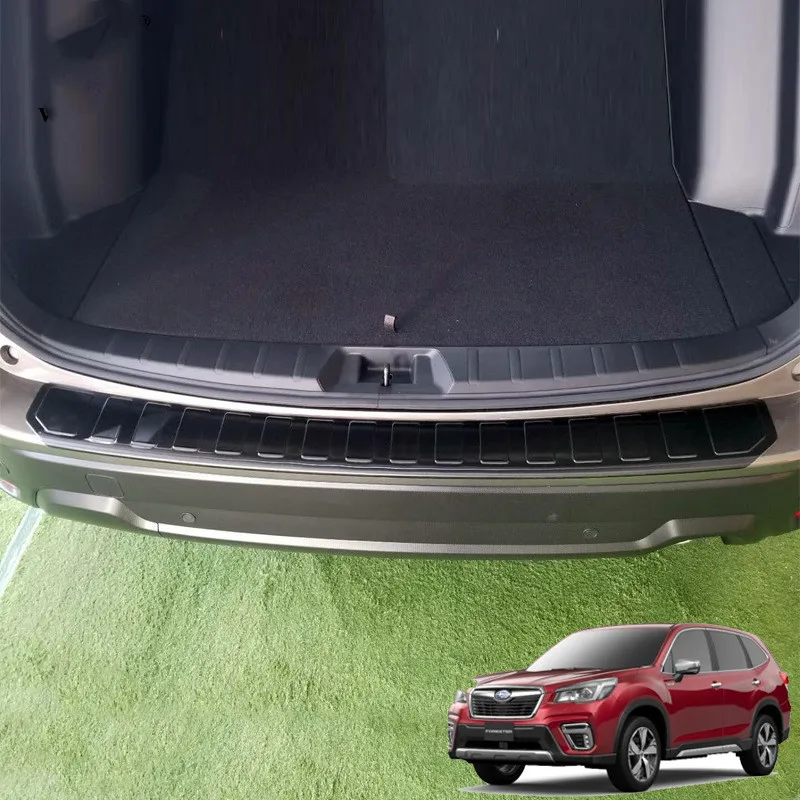

Для Subaru Forester SK 2019- 2022, протектор заднего бампера, порог, задняя защитная пластина протектора, отделка, Стайлинг автомобиля, внешние части