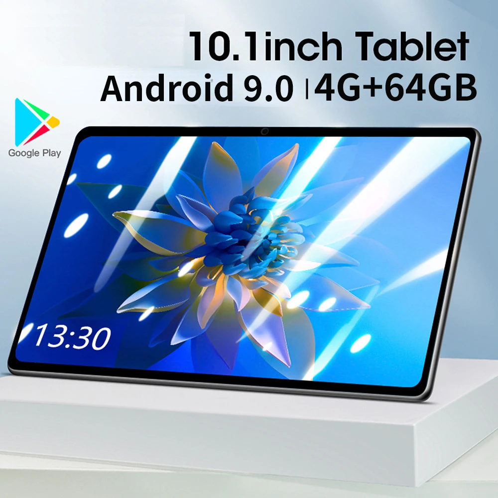 Tablet 10.1 inch LTE 4G Phone Call Tablets Octa Core Android 9.0 Tablet pc 4G+64G WiFi GPS Bluetooth tablet Dual SIM IPS Screen