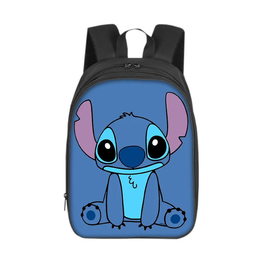 

MINISO Disney Stitch Anime Mochila Unisex Students School Bag Backpack Cartoon Bookbag Laptop Rucksack Outdoor Bag for Kid Gifts